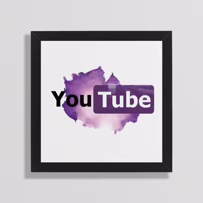 تابلو طرح یوتیوب مدل Jm01