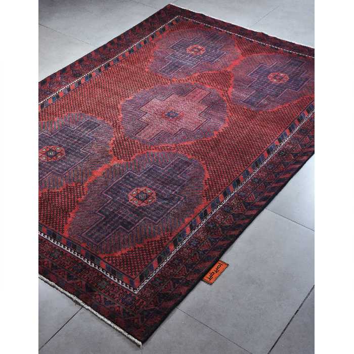 فرش دستبافت شش متری امیرخیز مدل ایلیاتی کد 110010