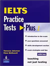 IELTS Practice Tests Plus 1 CD کتاب آیلتس پرکتیس تست پلاس 1 (رحلی)