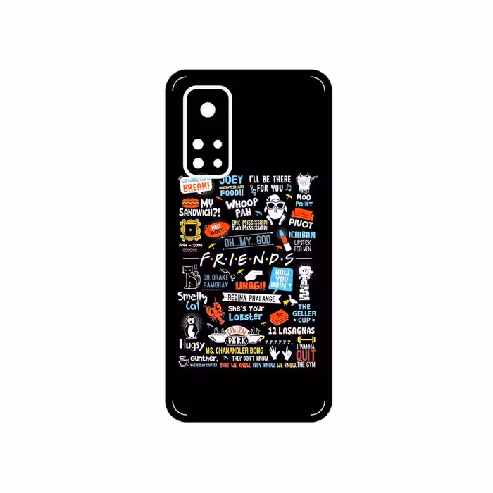 برچسب پوششی ماهوت مدل Friends 2 مناسب برای گوشی موبایل شیائومی Mi 10T Pro 5G