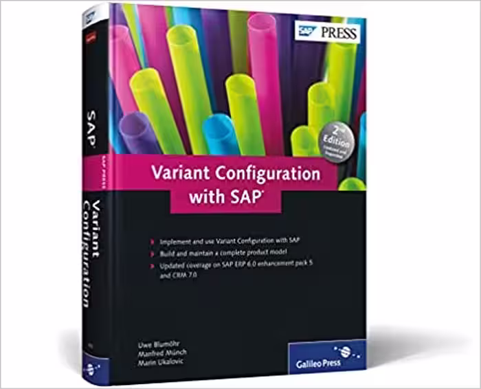 خرید و دانلود نسخه کامل کتاب Variant Configuration with SAP BY Blumöhr - Pdf