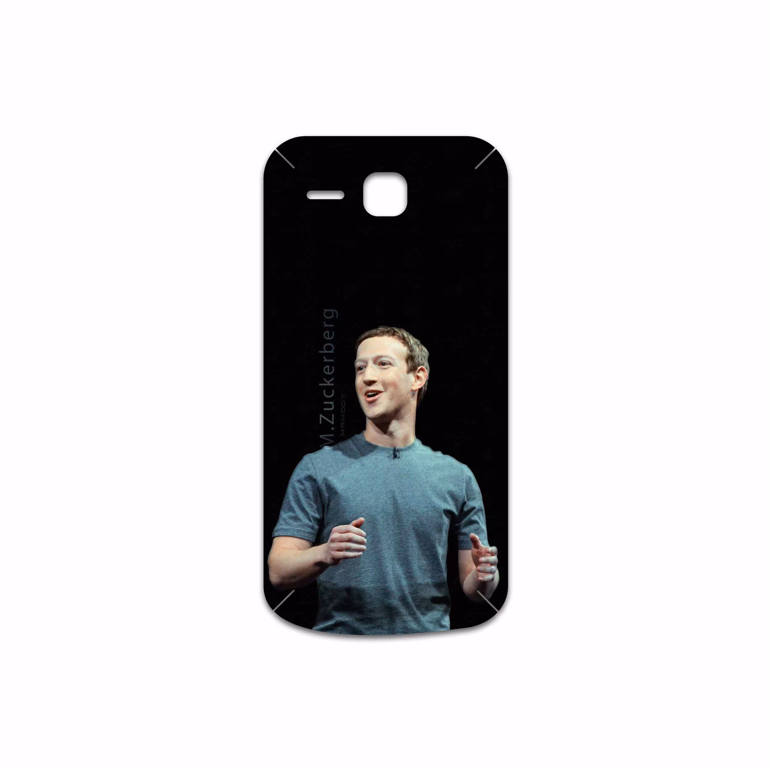 برچسب پوششی ماهوت مدل Mark Zuckerberg مناسب برای گوشی موبایل هوآوی Ascend Y600