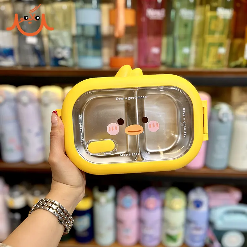 ظرف غذا داخل استیل جوجه