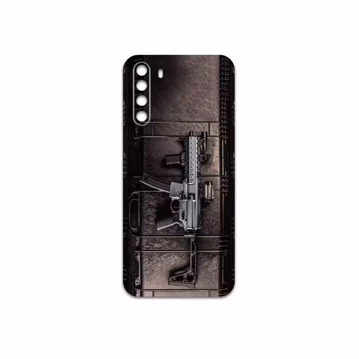 برچسب پوششی ماهوت مدل Gun مناسب برای گوشی موبایل جی پلاس X10