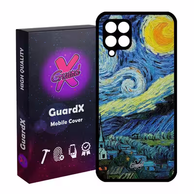 کاور گارد ایکس طرح Art مدل Glass10266 مناسب برای گوشی موبایل سامسونگ Galaxy M32 4G / F22
