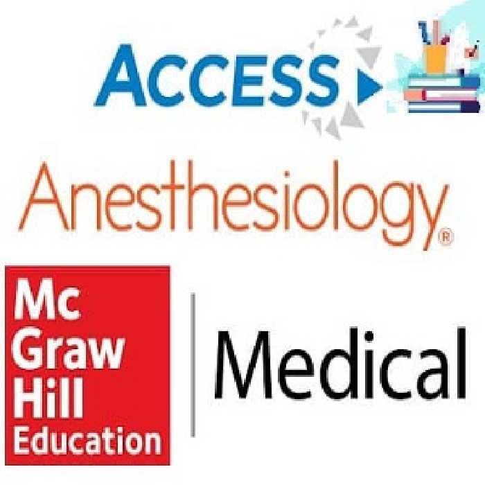 McGraw Hill Access Anesthesiology Procedural Videos 2021 at 20€ - کتاب پزشکی بهار