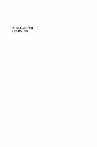 خرید و دانلود نسخه کامل کتاب Imbalanced Learning: Foundations, Algorithms, and Applications