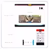 برچسب پوششی ماهوت مدل Dog-2 مناسب برای تبلت سامسونگ Galaxy Tab A 9.7 2015 T550