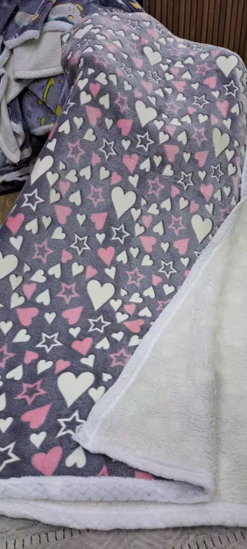 پتو شبنما دونفره گوسفندی تراکم بالا سایز 220*240