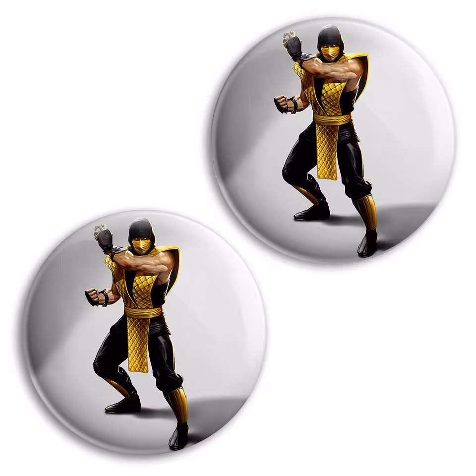 پیکسل پرمانه طرح mortal kombat کد pm2n.27546 مجموعه 2 عددی