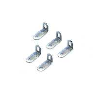 سازه رباتیک مدل بست یک ورخم 3 سوراخ 12 فلزی رنگی  بسته5 عددی