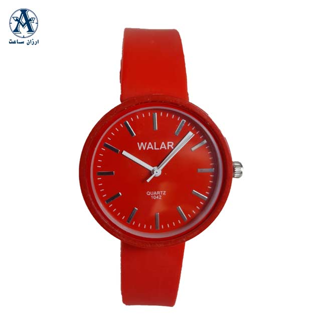 ساعت مچی زنانه والار قرمز کد 14005