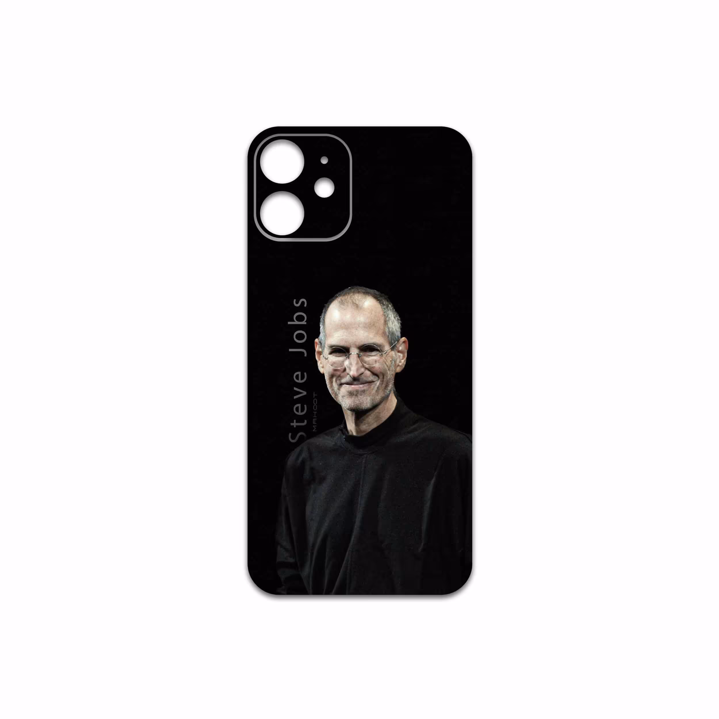 برچسب پوششی ماهوت مدل Steve Jobs مناسب برای گوشی موبایل اپل iPhone 12 mini