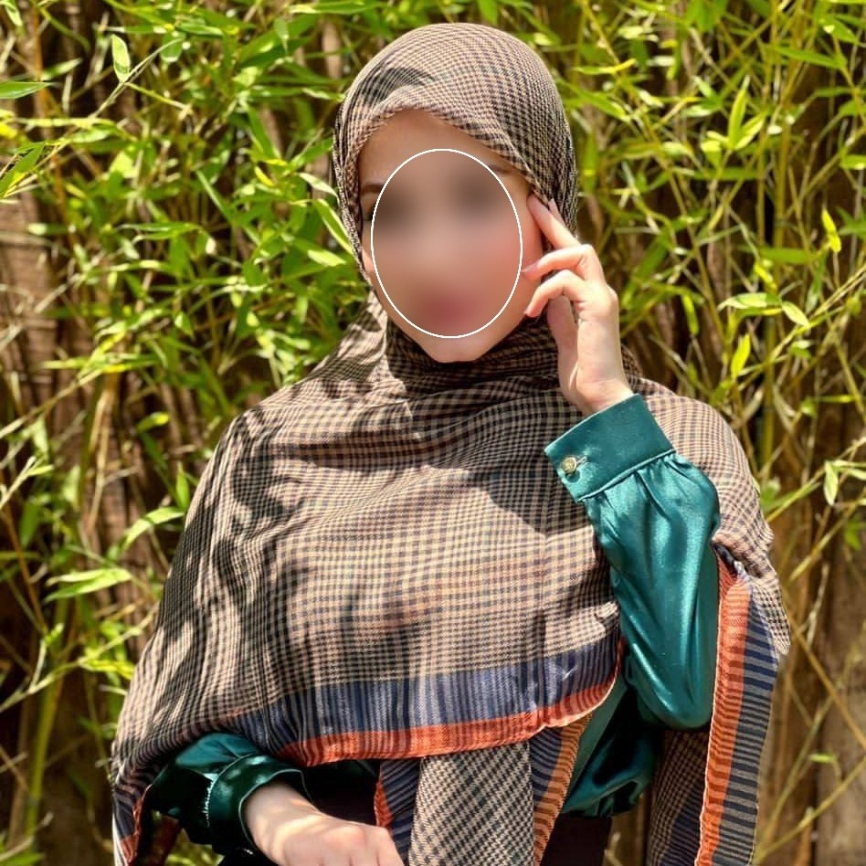 روسری نخی مجلسی و شیک خارجی طرح چهارخونه