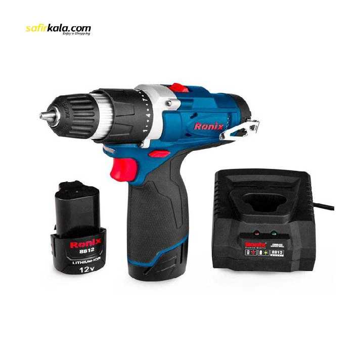 دریل پیچ گوشتی شارژی رونیکس مدل 8812