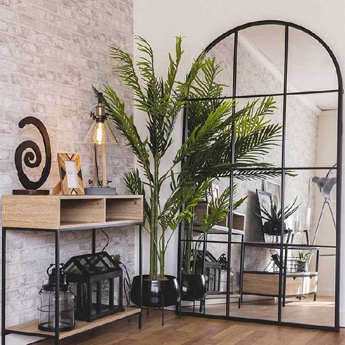 آینه قدی چوبی الف طرح پارامیس کد 70-w-180