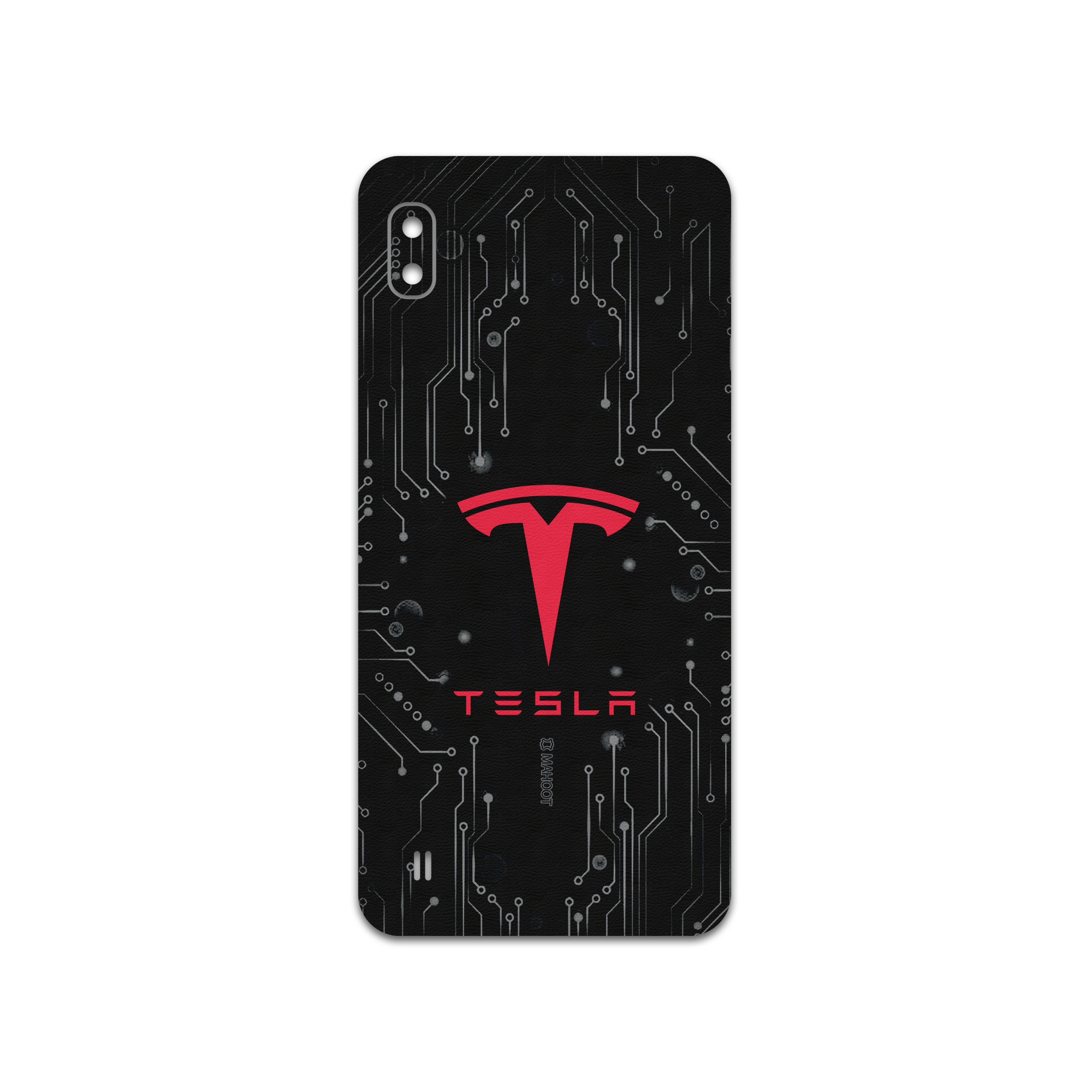 برچسب پوششی ماهوت مدل TESLA-Motors مناسب برای گوشی موبایل سامسونگ Galaxy A10