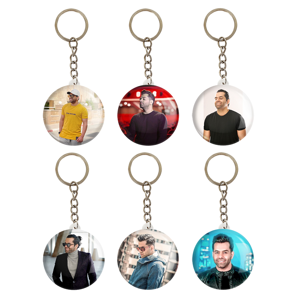  جاکلیدی خندالو طرح رضا بهرام کد 252B مجموعه 6 عددی 