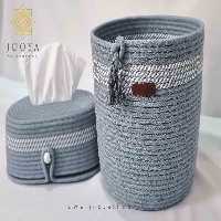 ست جادستمالی و سطل زباله