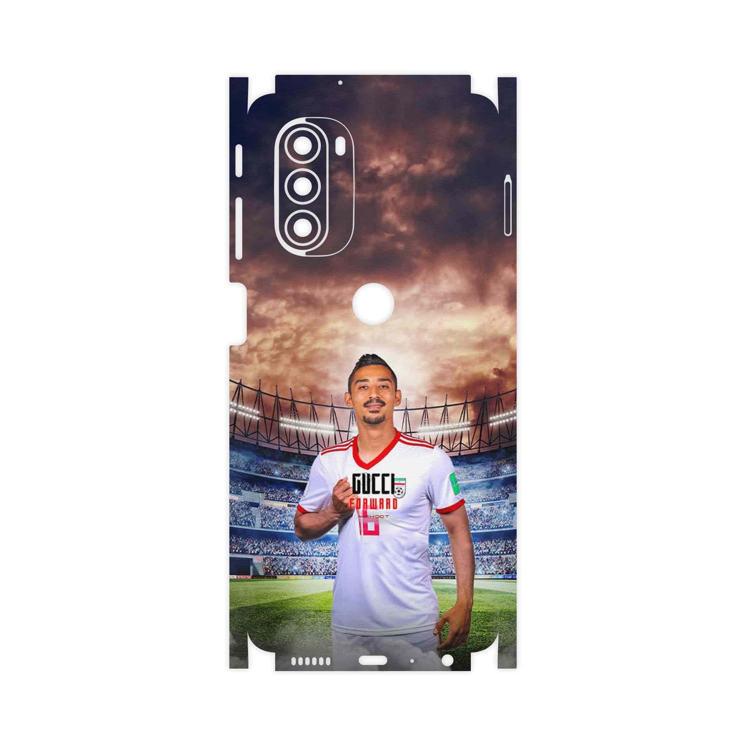 برچسب پوششی ماهوت مدل Reza Ghoochannejhad-FullSkin مناسب برای گوشی موبایل موتورولا Moto G51 5G