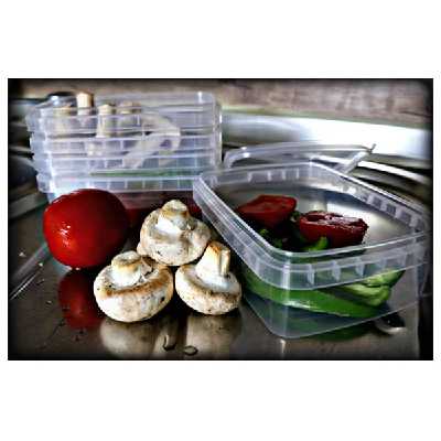 ظرف یکبار مصرف مدل teb بسته 15 عددی