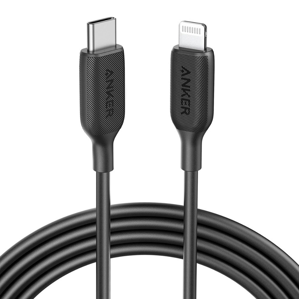 کابل شارژ Type-C به لایتنینگ انکر مدل PowerLine III A8832 طول0.9 متر توان 18 وات