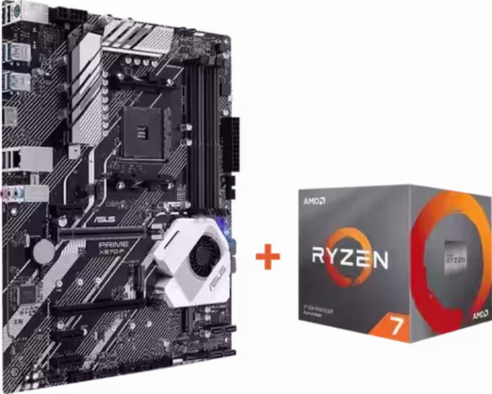 باندل مادربرد ASUS PRIME X570-P به همراه پردازنده AMD RYZEN 7 3700X