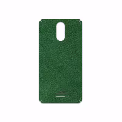 برچسب پوششی ماهوت مدل Green-Leather مناسب برای گوشی موبایل تکنو WX3F LTE