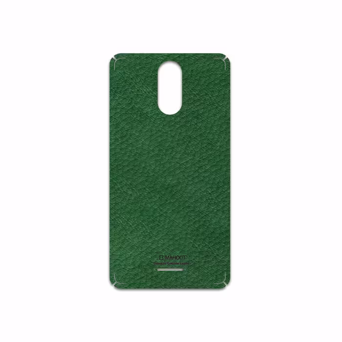 برچسب پوششی ماهوت مدل Green-Leather مناسب برای گوشی موبایل تکنو WX3F LTE