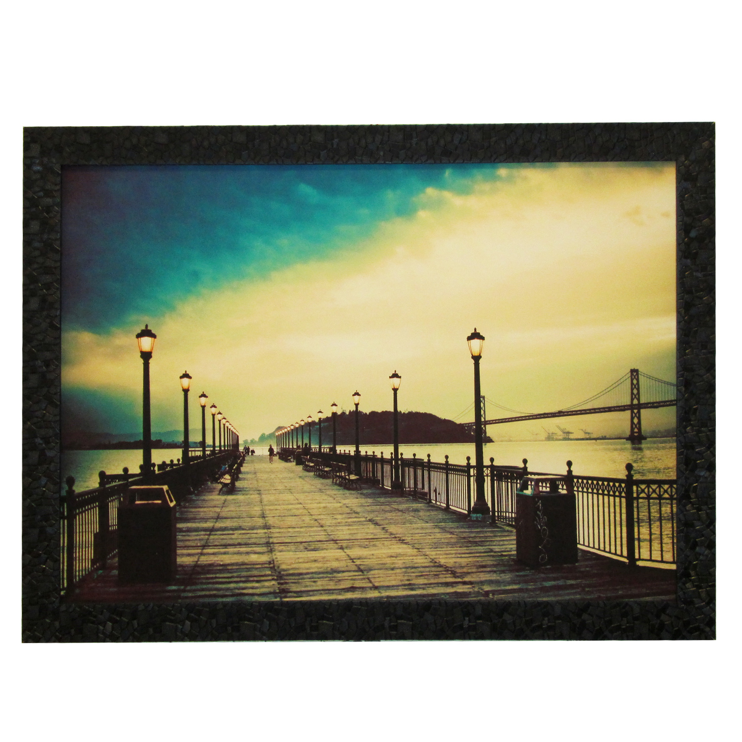 تابلو نوری مدل بک لایت طرح منظره کد 08