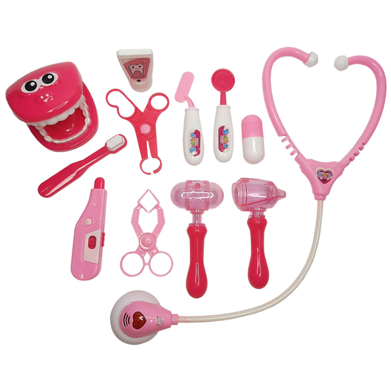 ست اسباب بازی تجهیزات پزشکی مدل دندان پزشکی کد 169 مجموعه 13 قطعه