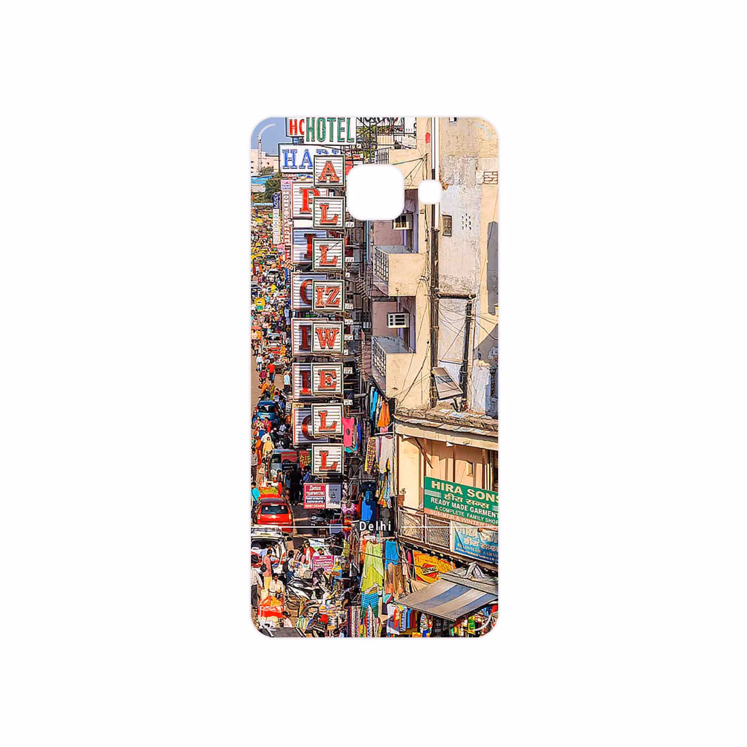 برچسب پوششی ماهوت مدل City of Delhi مناسب برای گوشی موبایل سامسونگ Galaxy A3 2016