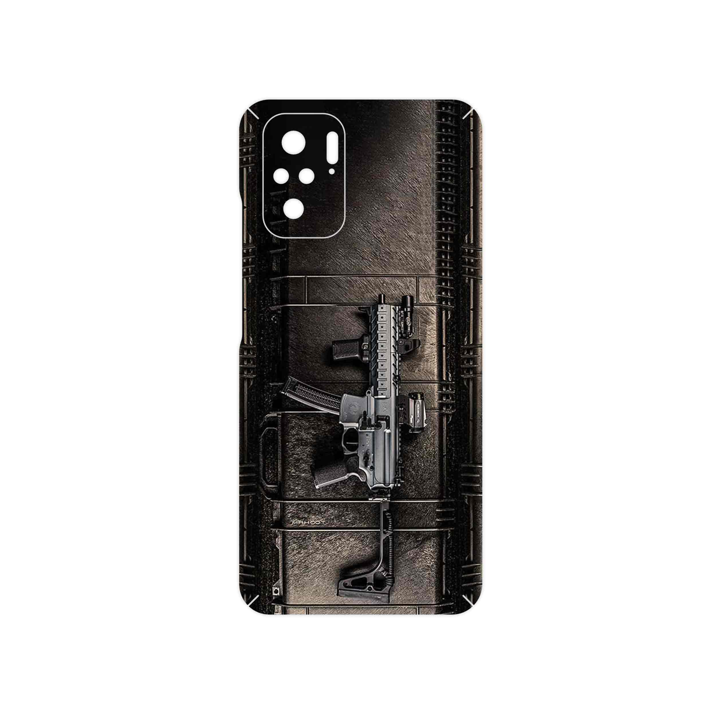 برچسب پوششی ماهوت مدل GUN مناسب برای گوشی موبایل شیائومی Poco M5s