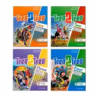کتاب Teen 2 Teen اثر Joan Saslow and Allen Ascher انتشارات آرماندیس چهار جلدی