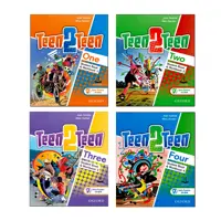 کتاب Teen 2 Teen اثر Joan Saslow and Allen Ascher انتشارات آرماندیس چهار جلدی