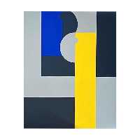 تابلو نقاشي اكريليك مدل گرافيكي كد 1