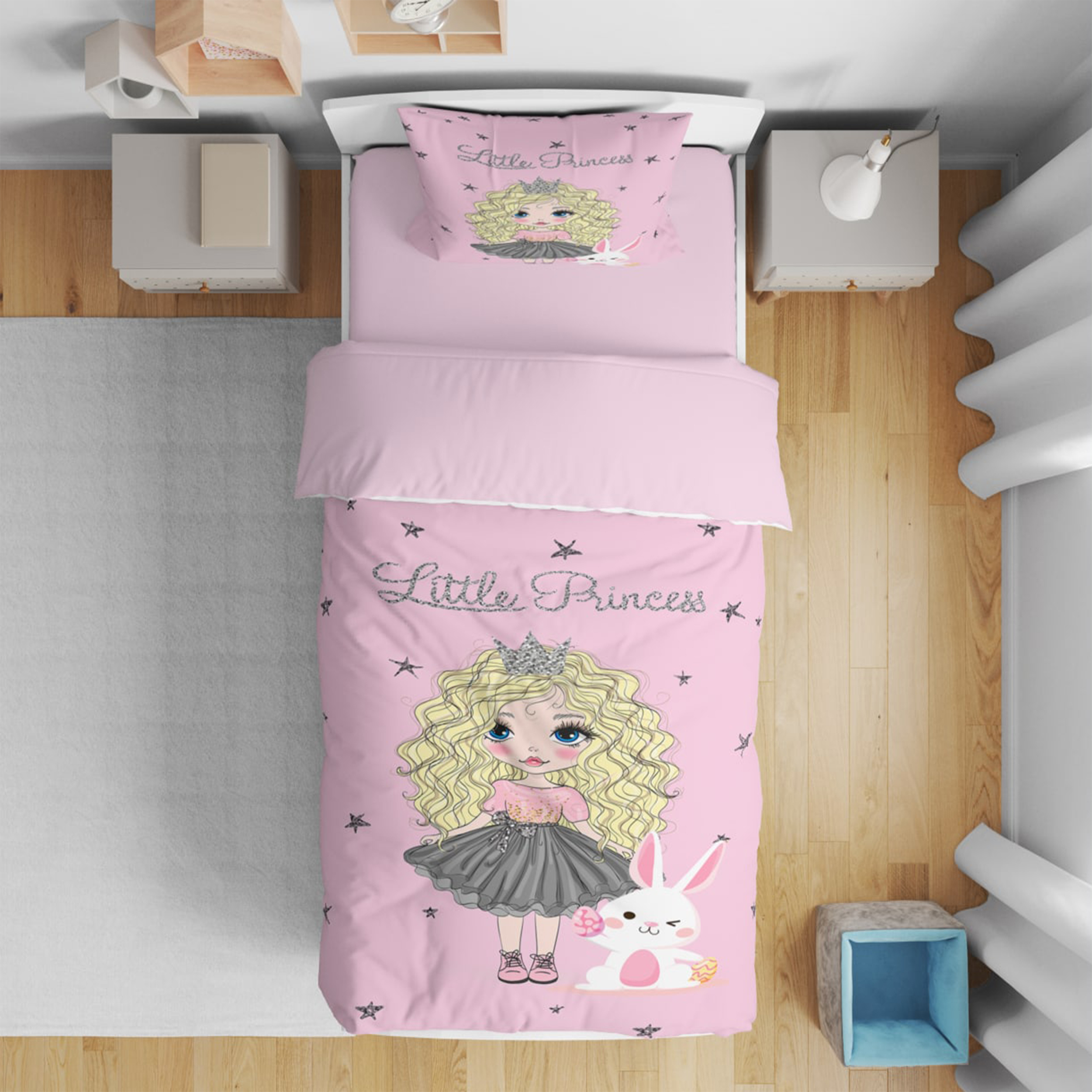 سرویس روتختی مدل 4551 یک نفره 5 تکه