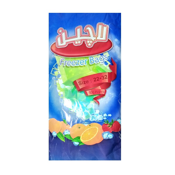 کیسه فریزر لاچین مدل 100 بسته 100 عددی