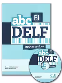 کتاب زبان ABC DELF – Niveau B1   CD سیاه و سفید