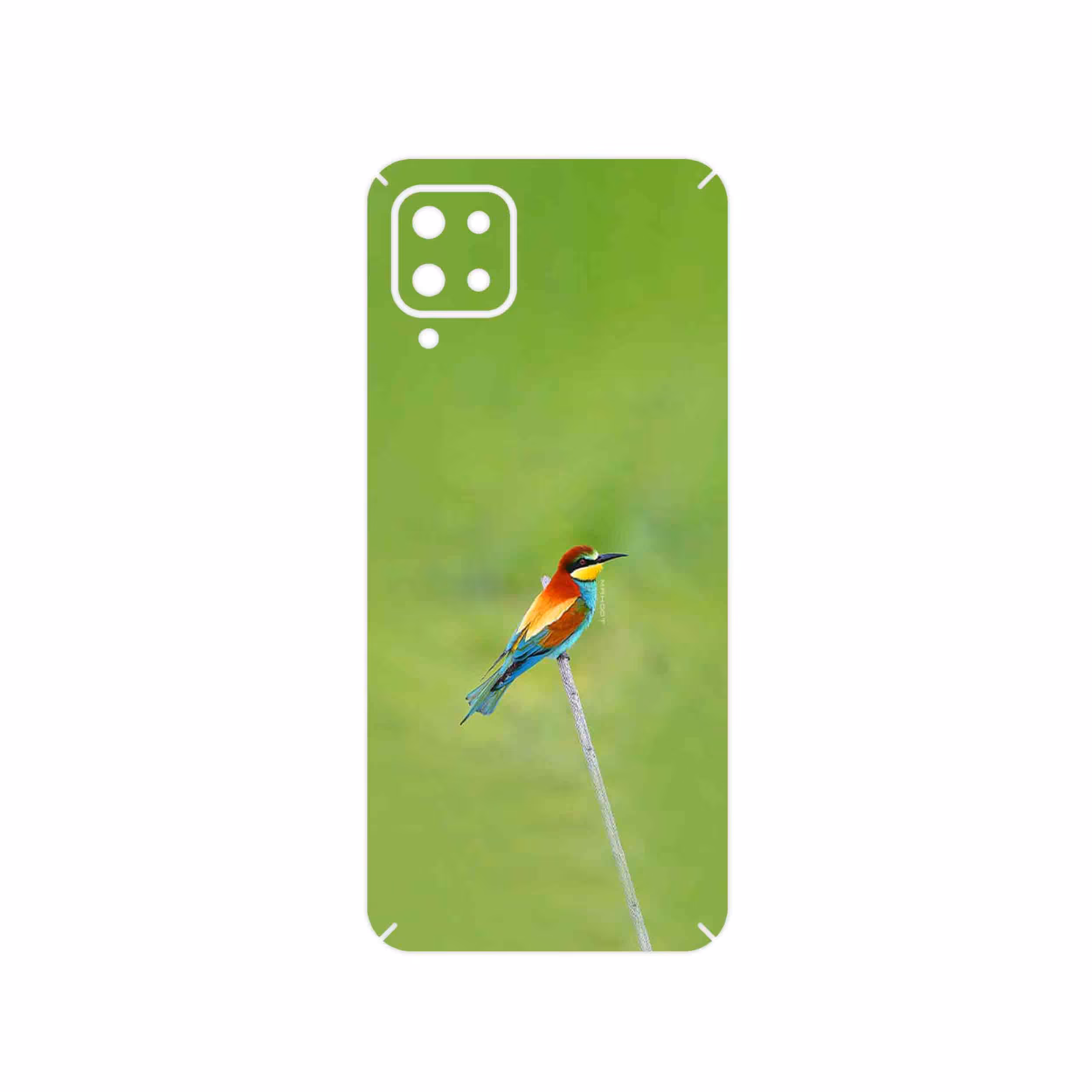 برچسب پوششی ماهوت مدل European bee-eater مناسب برای گوشی موبایل سامسونگ Galaxy A12 Nacho