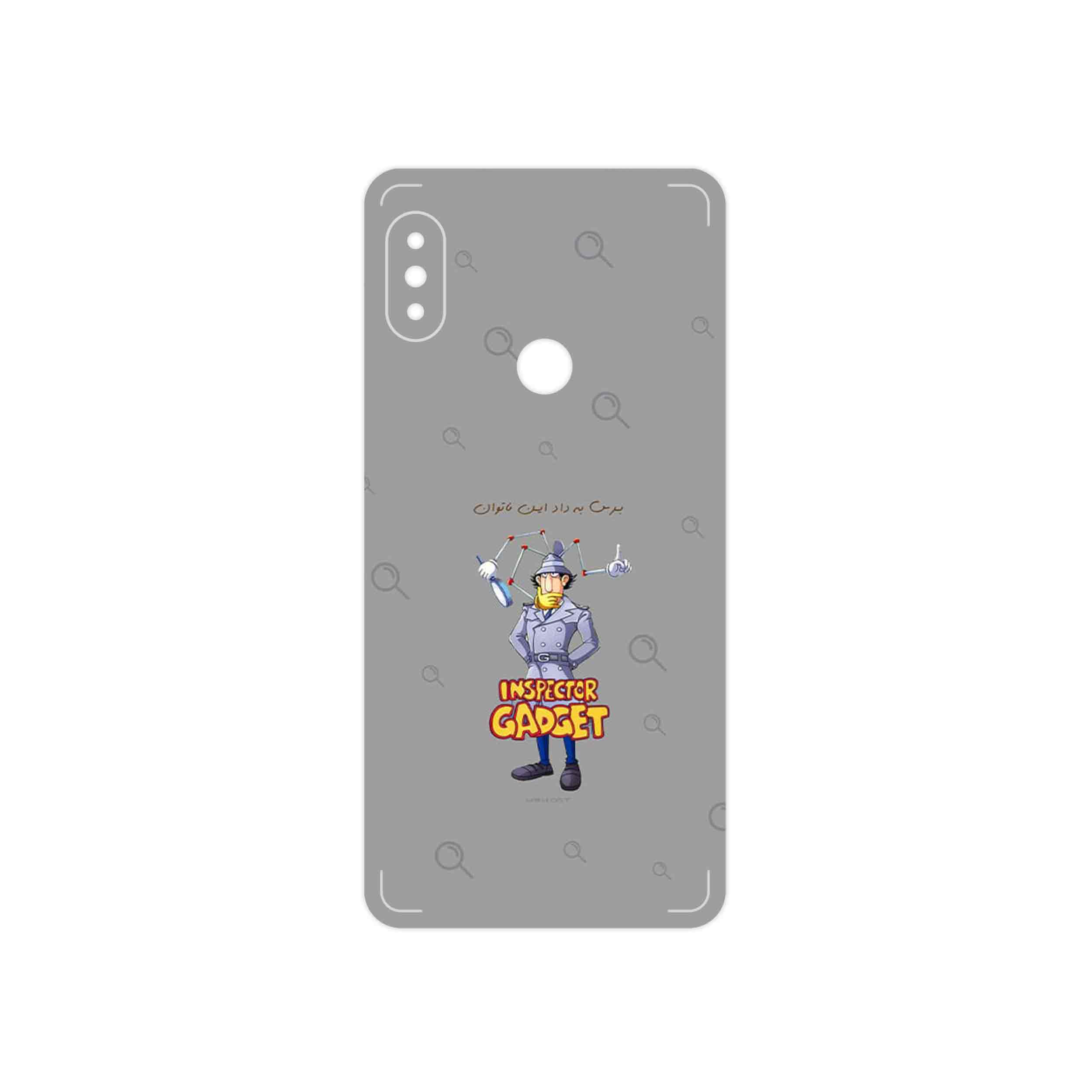 برچسب پوششی ماهوت مدل Inspector Gadget مناسب برای گوشی موبایل شیائومی Redmi Note 5 Pro