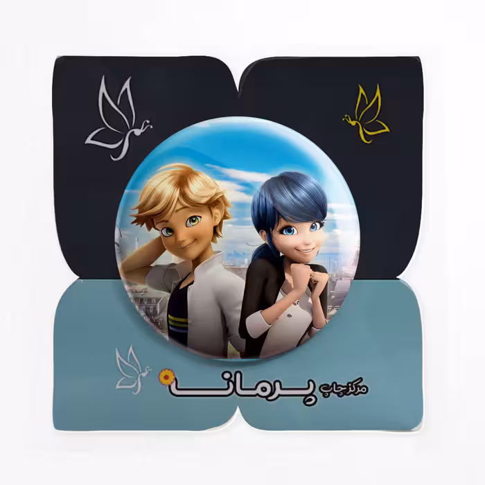 پیکسل پرمانه طرح دختر کفشدوزکی کد pm.265