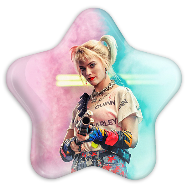 پیکسل خندالو طرح هارلی کویین مدل ستاره ای کد 2866