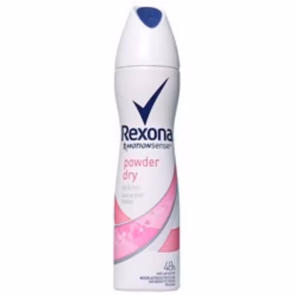 اسپری ضد عرق زنانه پودر درای رکسونا 150 میلی لیتری