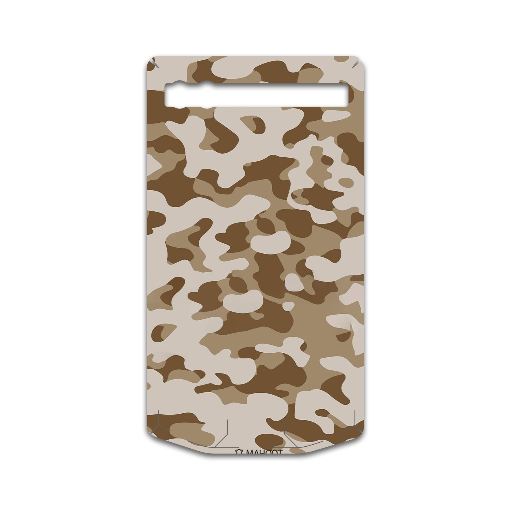 برچسب پوششی ماهوت مدل Army-Desert مناسب برای گوشی موبایل بلک بری Porsche Design P9983