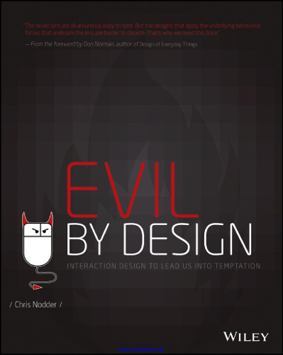 خرید و دانلود نسخه کامل کتاب Evil by Design: Interaction design to lead us into temptation