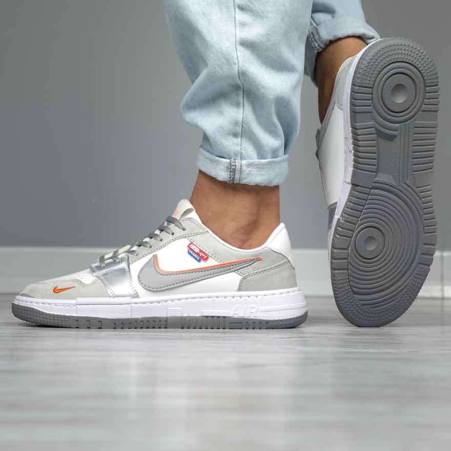 کتونی مردانه دونایک ایر فورس سفید طوسی
جدید
