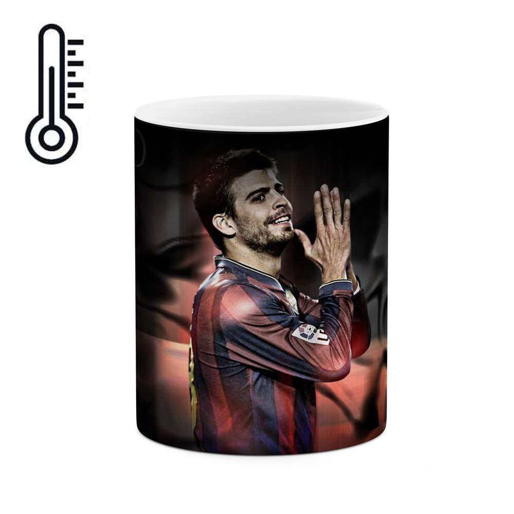 ماگ حرارتی طرح فوتبالیست Gerard pique مدل mgph12225