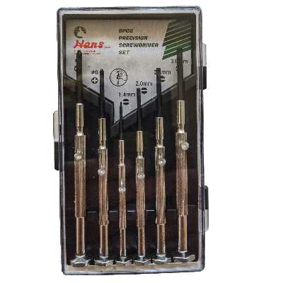 پیچگوشتی ساعتی هنس تولز مدل 06110-6 بسته 6 عددی