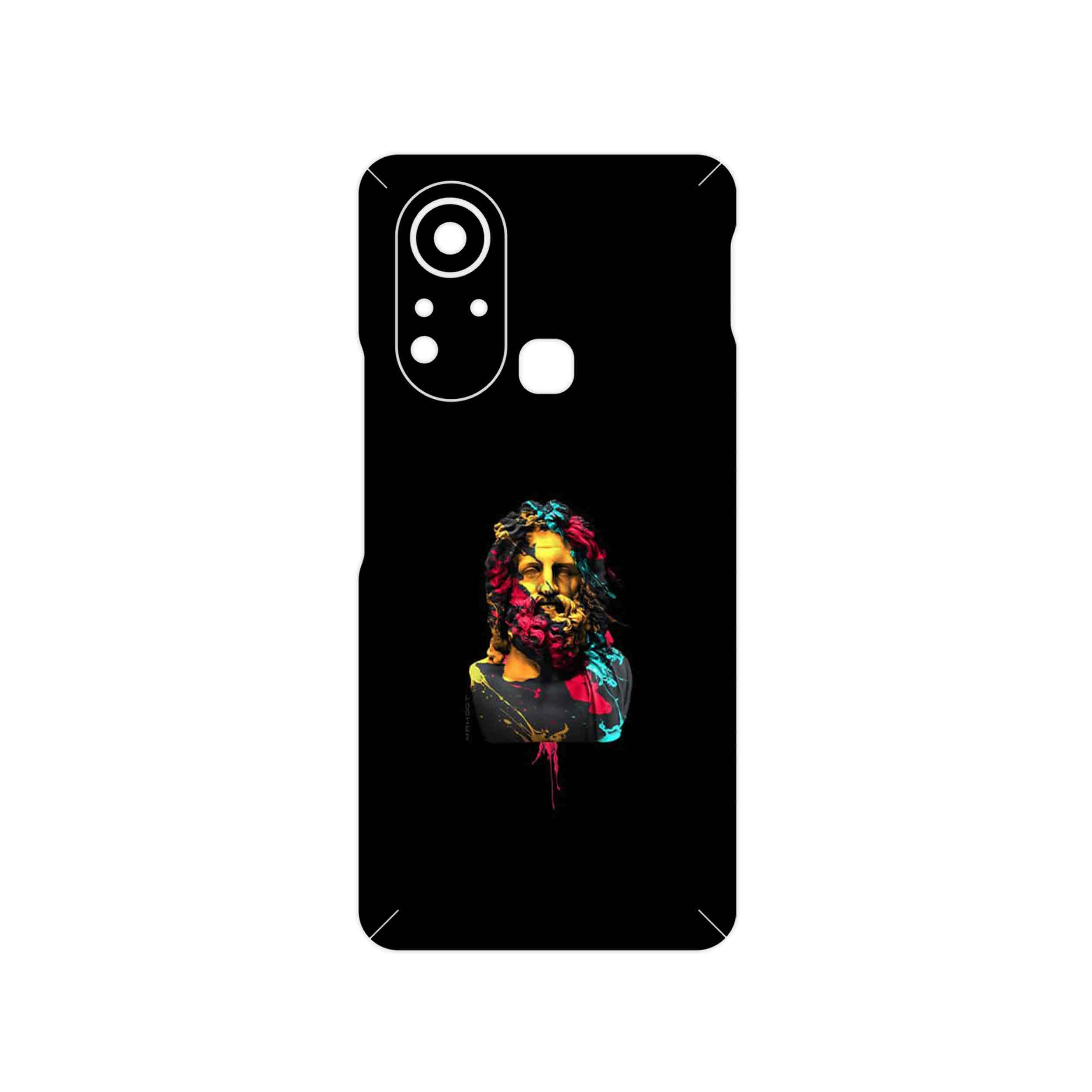 برچسب پوششی ماهوت مدل Painted Sculpture Digital Art مناسب برای گوشی موبایل اینفینیکس Hot 11s